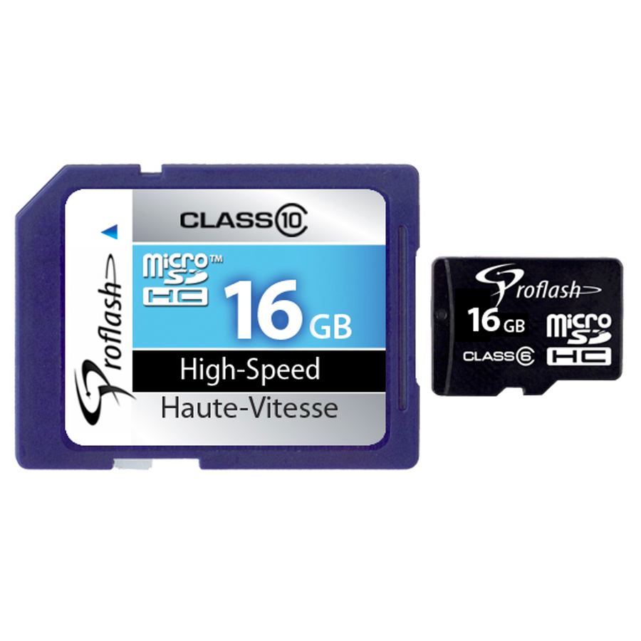 Carte m&eacute;moire MicroSD - Proflash