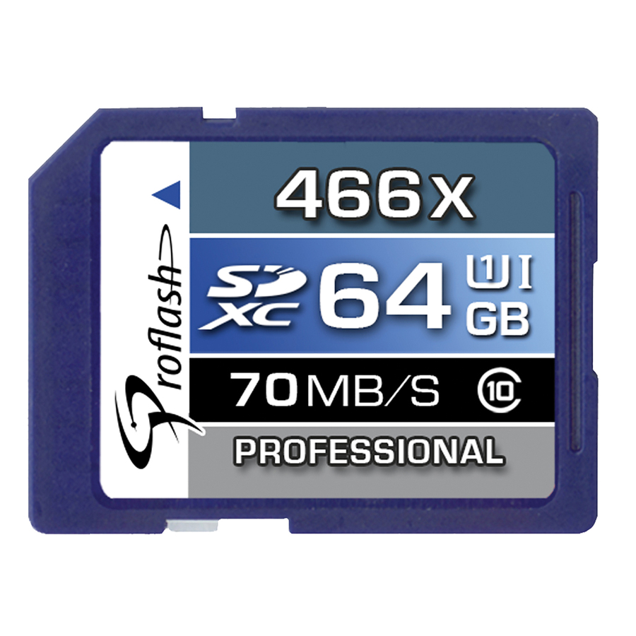 Proflash 64 GB Class 10/UHS-I SDXC - 1 Pack