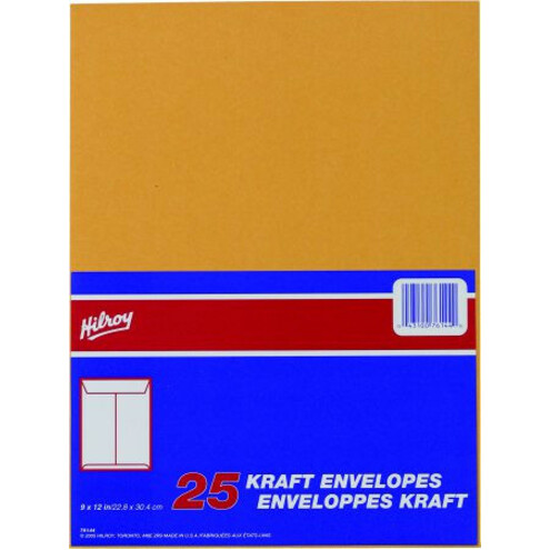 Hilroy Kraft Envelope