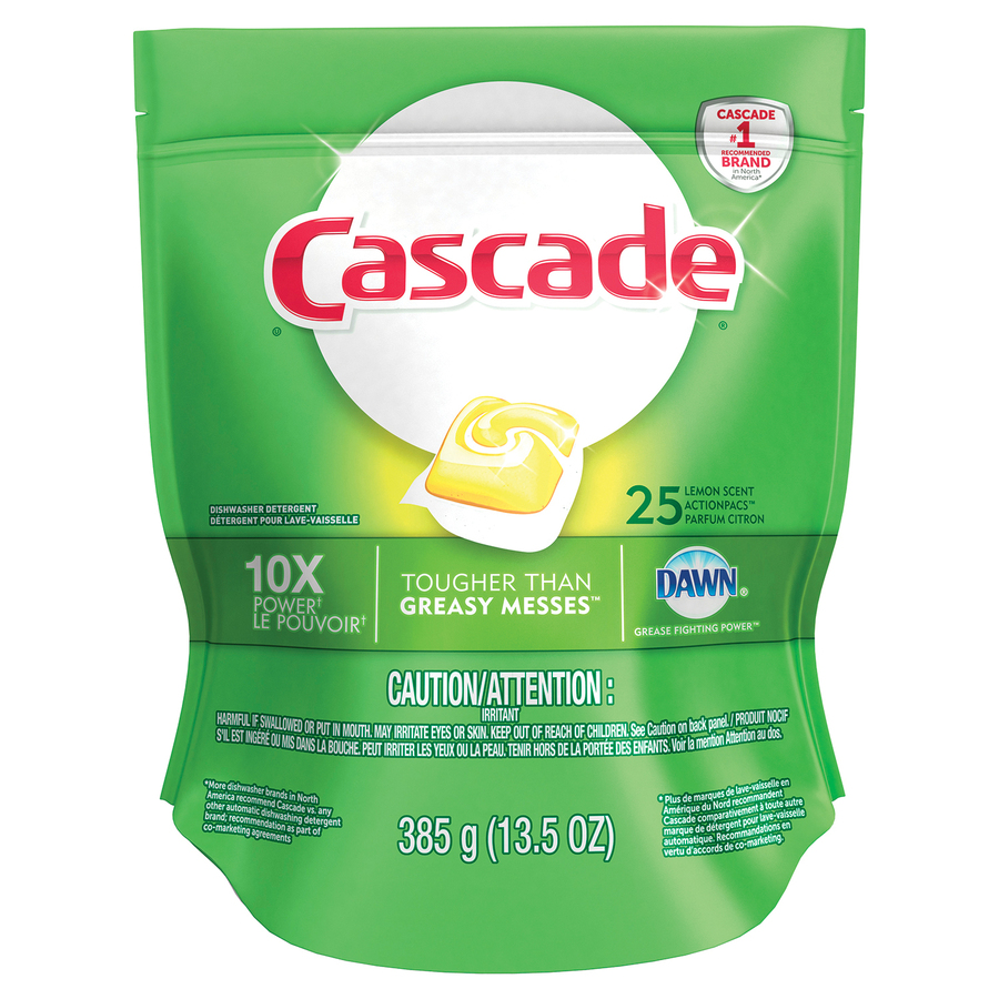 D&eacute;tergent lave-vaiselle Cascade 2-in-1 Action Pacs&reg;