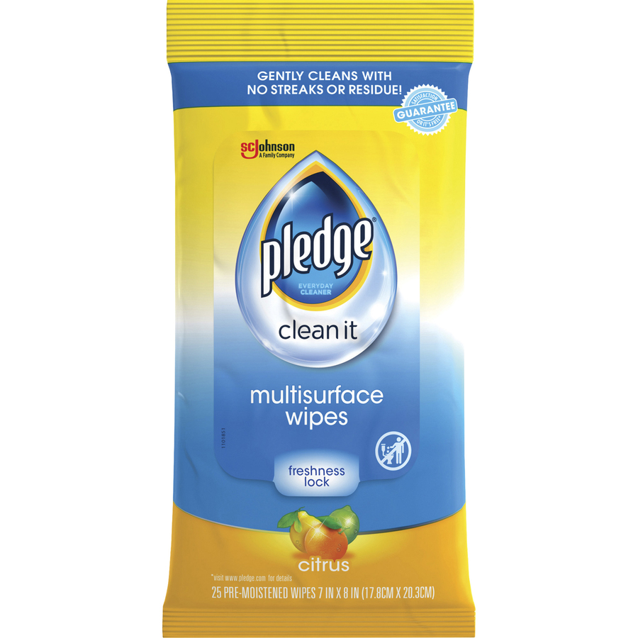 Pledge Multisurface Wipes Cleaning Wipes S. C. Johnson & Son, Inc