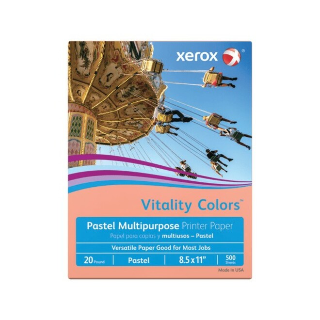 Xerox Vitality Colors Copy & Multipurpose Paper Colored Paper Xerox