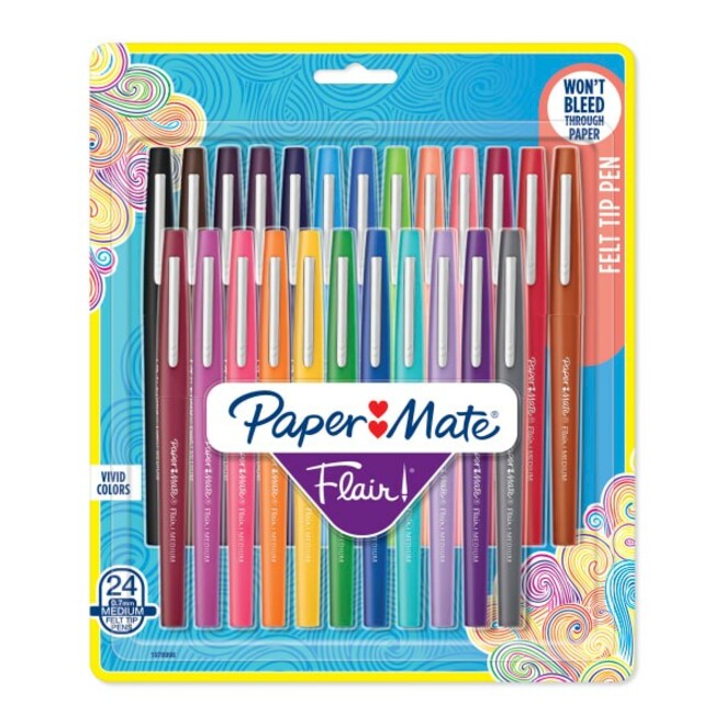 Paper Mate Flair Porous Point Pen - Medium Pen Point - 0.7 mm Pen