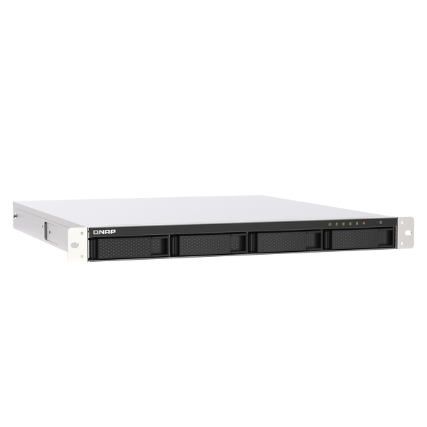 QNAP TS-453DU-RP 4-Bay 1U Rackmount NAS Server (TS-453DU-RP-4G-US)