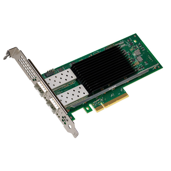 INTEL XXVDA2 2-Port 25 GbE SFP28 Optics Fibre Server Ethernet Controller - PCIe 4.0 x8 - Box Pack (E810XXVDA2)