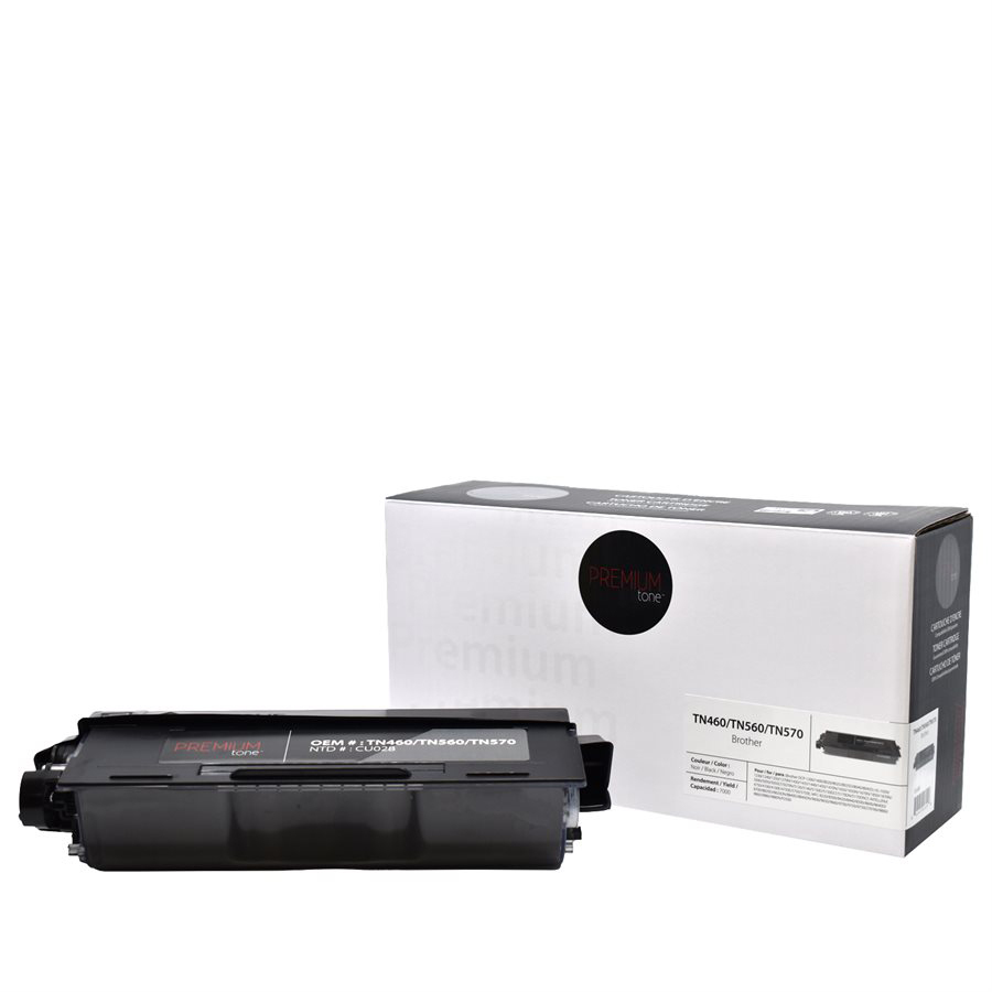 Cartouche de toner compatible (Alternative à Brother TN570/TN560) - Premium Tone