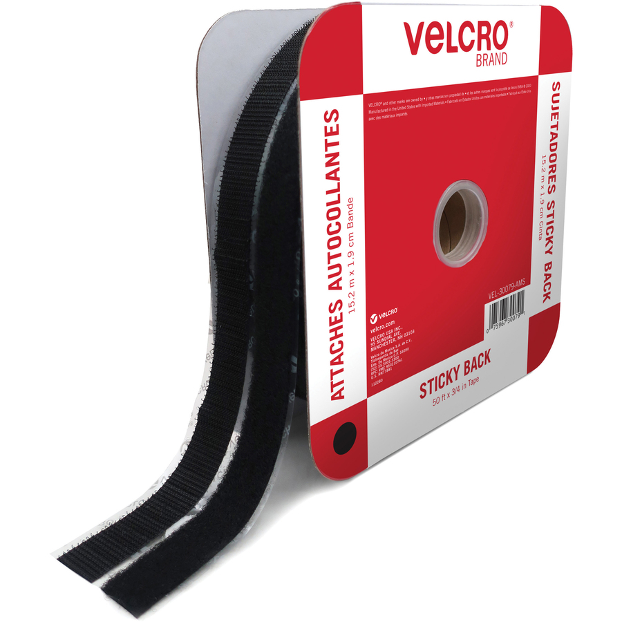 Ultra thin VELCRO® brand hook&loop tape double sided Widths: 3/4