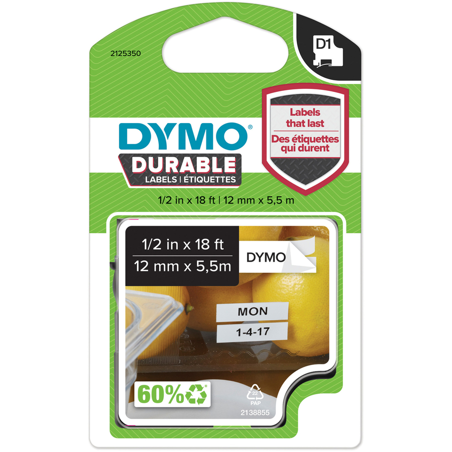 Cartouches D1 pour &eacute;tiqueteuses Dymo&reg;