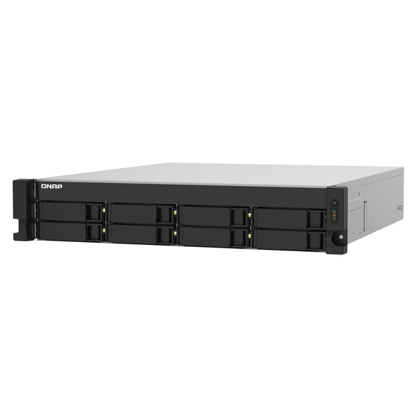 QNAP TS-832PXU-4G 8-Bay 2U Rackmount NAS Server - RAID 0, 1, 5 (TS-832PXU-4G-US)