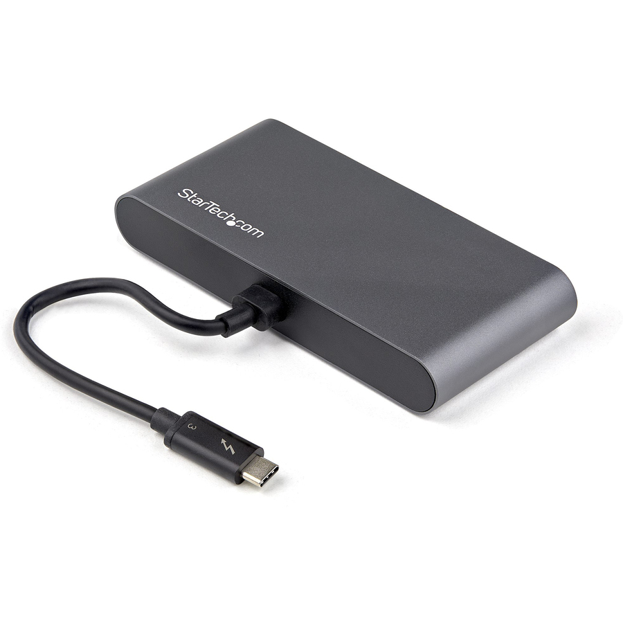 StarTech.com Adaptateur Multiport USB C - Vidéo Double HDMI 4K 60Hz - Hub  USB-A 5 Gbps