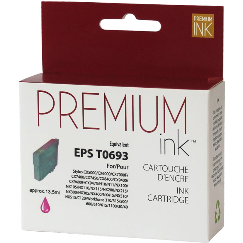 Cartouche jet d'encre premium (Alternative à Epson T0693) - Premium Ink