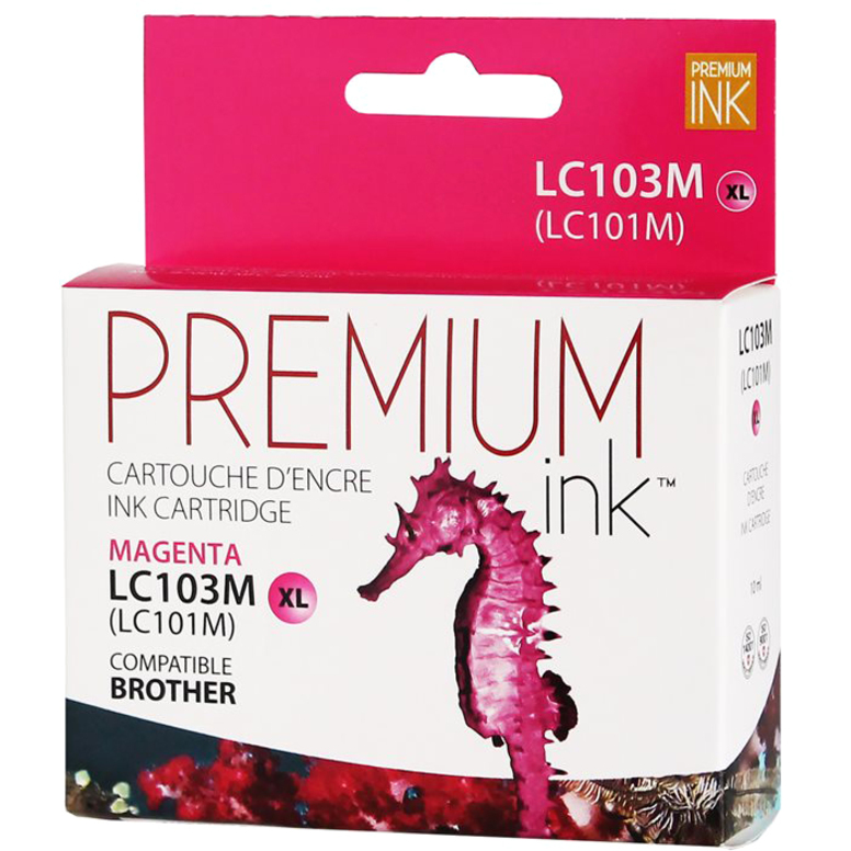 Cartouche jet d'encre compatible Brother LC103 - Premium Ink