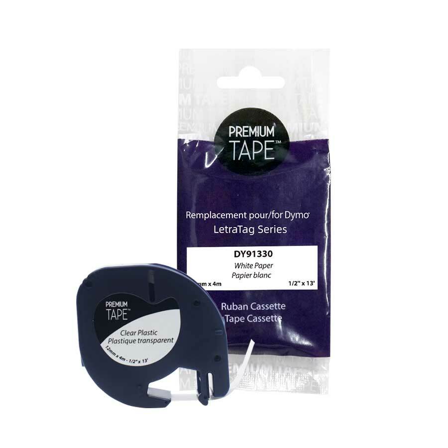 Premium Tape Label Tape - Alternative for Dymo A91330