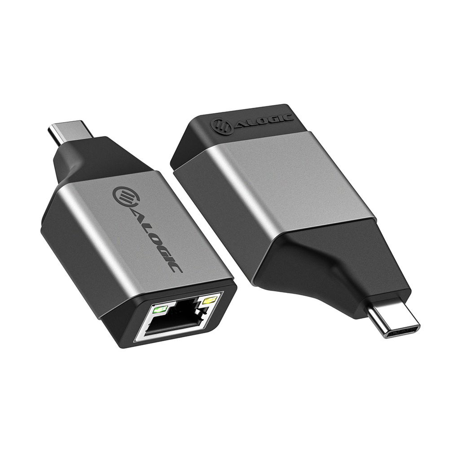 ALOGIC ULTRA MINI USB 3.2 (GEN 1) USB-C (MALE) TO RJ45 GIGABIT ETHERNET (FEMALE)