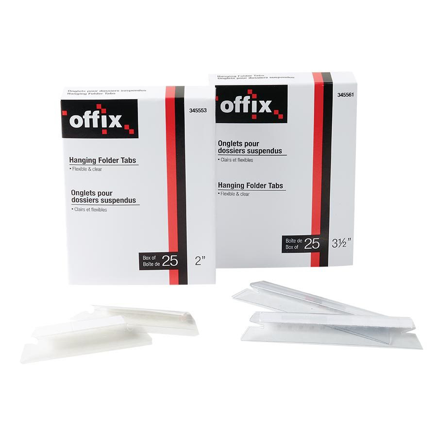 Offix Clear Flexible Tab 3.5"