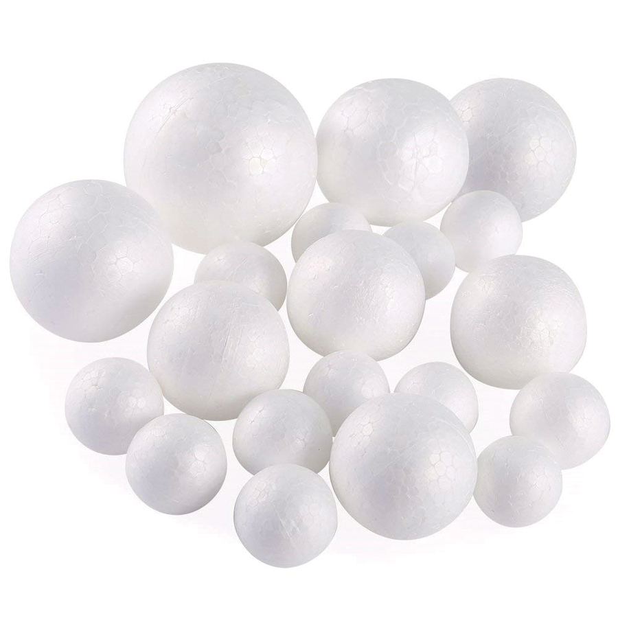DBLG Import Styrofoam Balls - Assorted Sizes