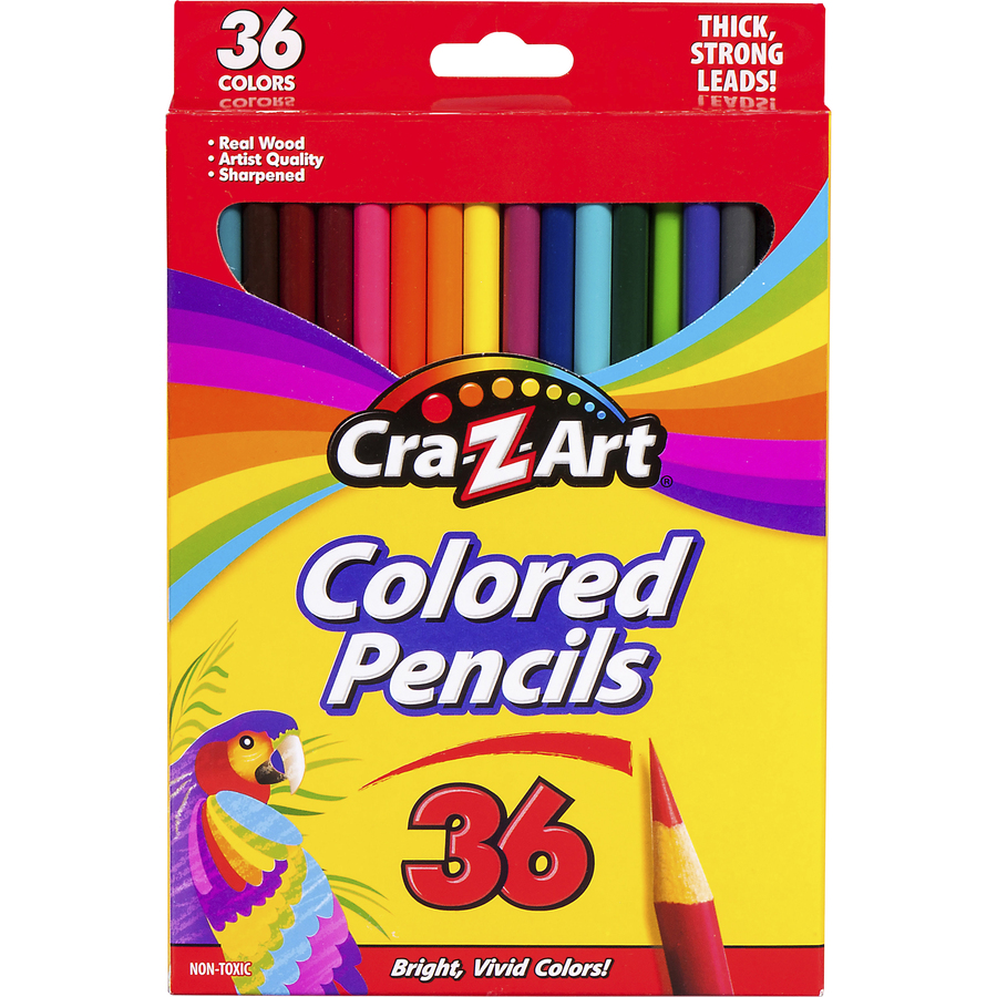 2 sets x Neon Colored Pencils Assorted 10 Count ea, Cra-Z-Art,real