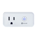 Ezviz T30B Smart Plug with Electricity Stat Monitor, Wi-Fi and AP pairing, works with Amazon Alexa and Google Assistant, , Timer countdown switch. Max 1600W, Power supply AC 125V (EZT3010B)