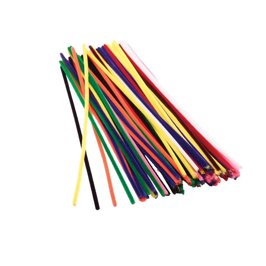 Funstuff - Tiges de chenille 100 x 12" Assortiment