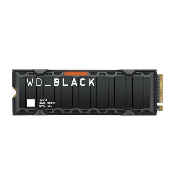 WD Black SN850 1TB PCIe Gen4 NVMe M.2 2280 w/Heatsink SSD