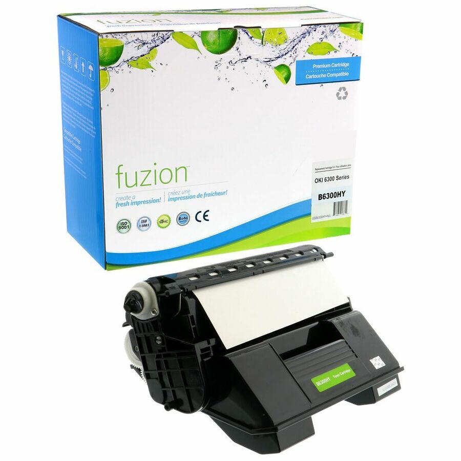 Cartouche de toner compatible (Alternative à Okidata B6300) - fuzion