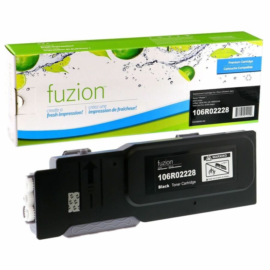 Cartouche de toner compatible (Alternative à Xerox Phaser 6600) - fuzion