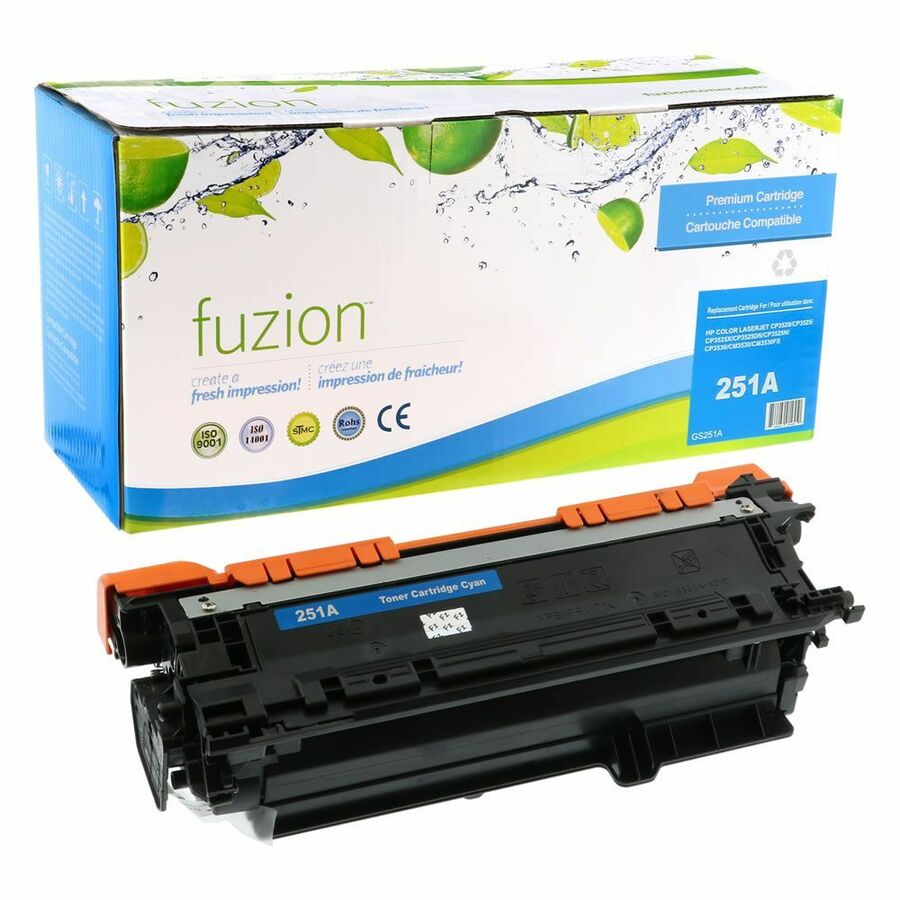 fuzion Laser Toner Cartridge 251A - Cyan - 1 Each