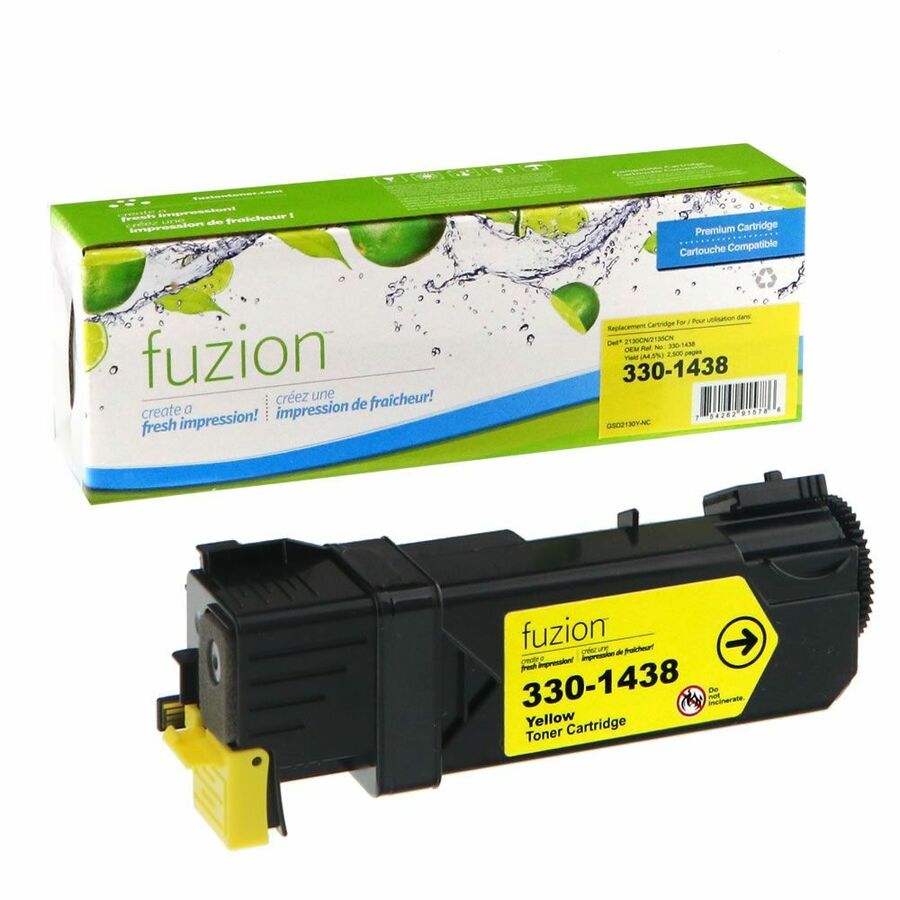 Cartouche de toner compatible (Alternative à Dell 2130cn) - fuzion