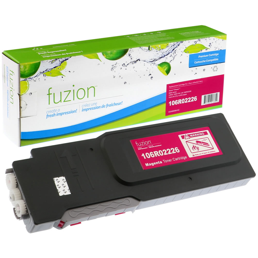 Cartouche de toner compatible (Alternative à Xerox Phaser 6600) - fuzion