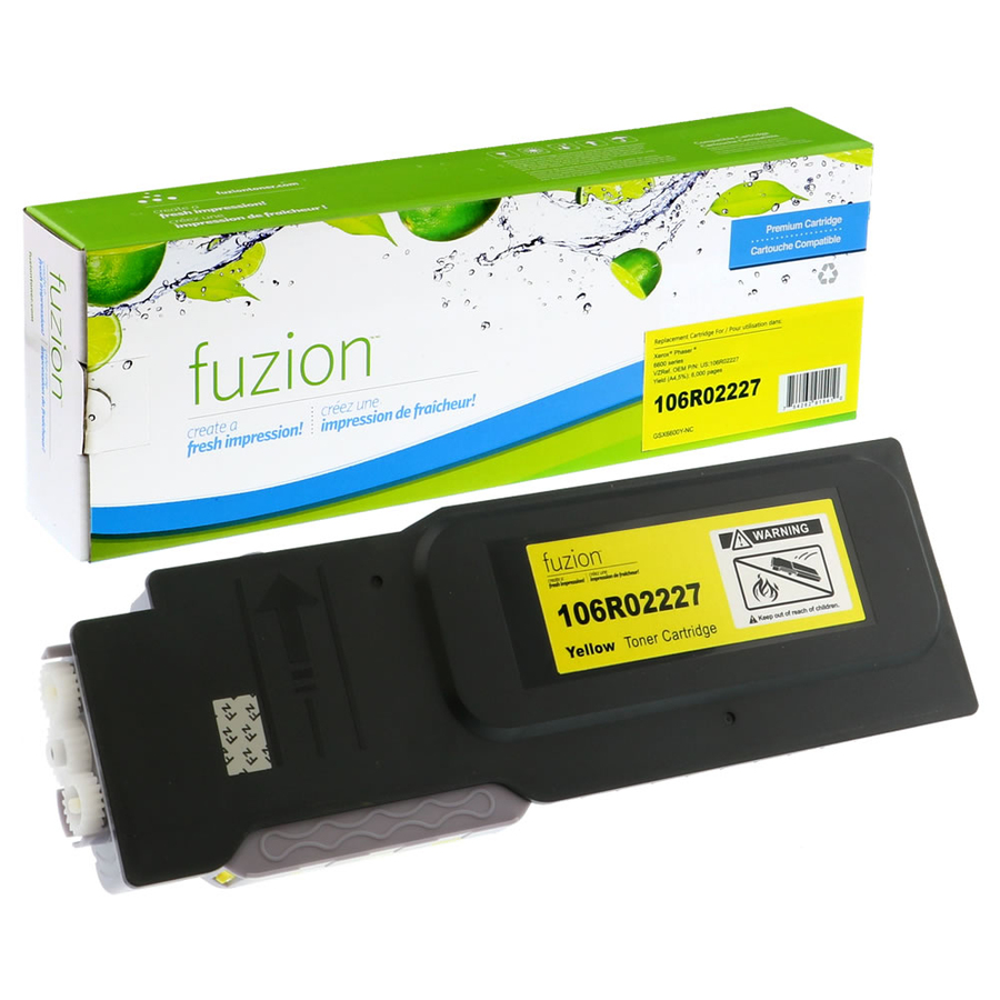 Cartouche de toner compatible (Alternative à Xerox Phaser 6600) - fuzion