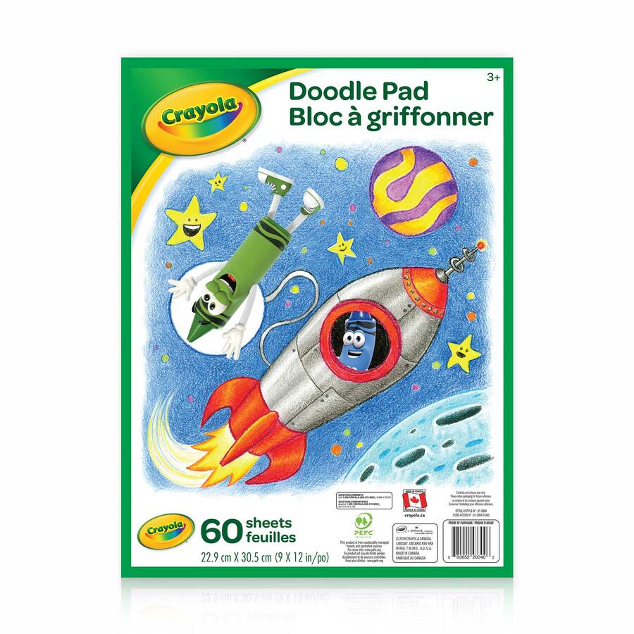 Bloc à griffonner - Crayola