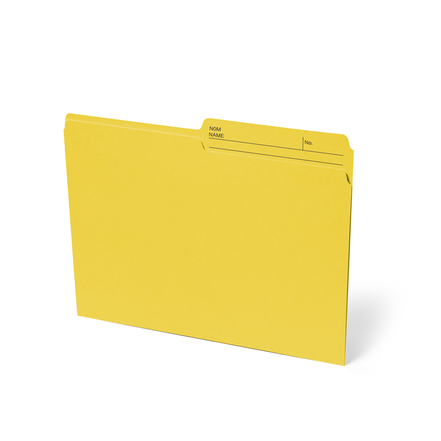 Continental 1/2 Tab Cut Letter Recycled Top Tab File Folder