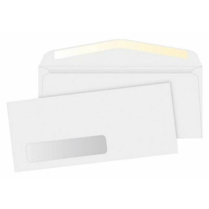 Supremex Antimicrobial Envelopes 10, 41/8" x 91/2" Window 500/box