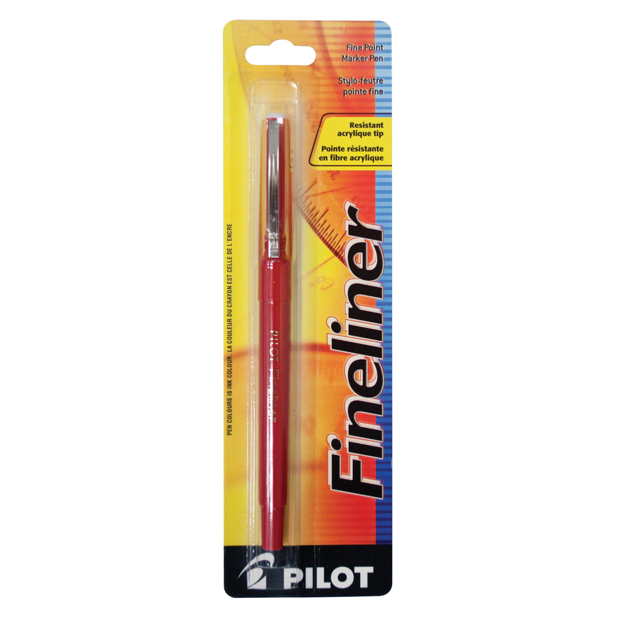 Pilot Fineliner Markers 0.4 mm Red