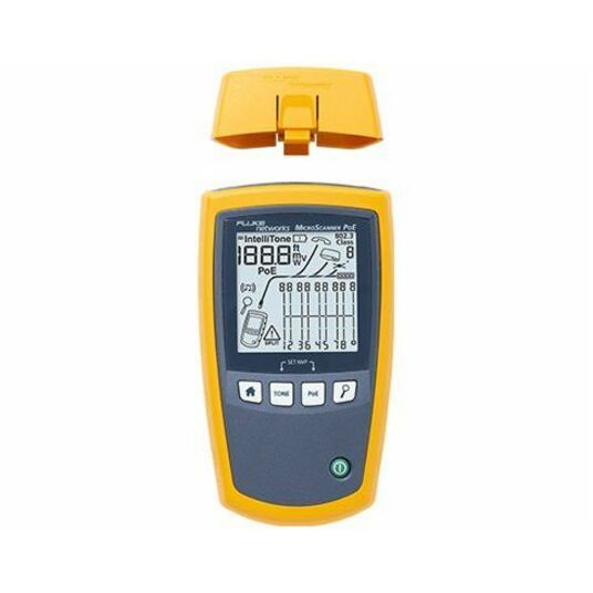 Microscanner Fluke Networks MicroScanner PoE Industrial Ethernet Cable Verifier MS ...