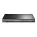 TP-Link JetStream (TL-SG3452P) Ethernet Switch - 48 Ports - Manageable - 3 Layer Supported - Modular - 384 W PoE Budget - Optical Fiber, Twisted Pair - PoE Ports - Rack-mountable, Desktop