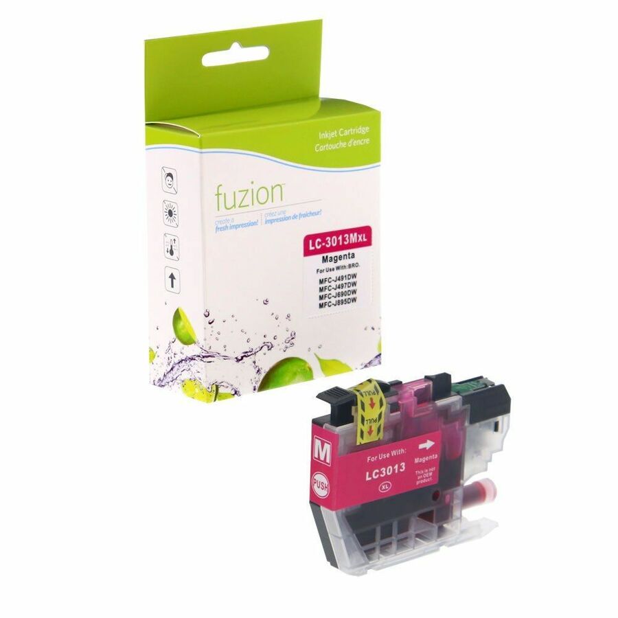 fuzion - Cartouche jet d'encre Jet d'encre - '-Alternative pourBrother LC3013M (LC3013M, LC30313M) - Magenta - 1 chaque