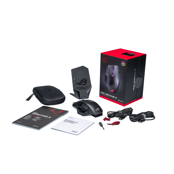 ASUS ROG SPATHA X WIRELESS GAMING MOUSE