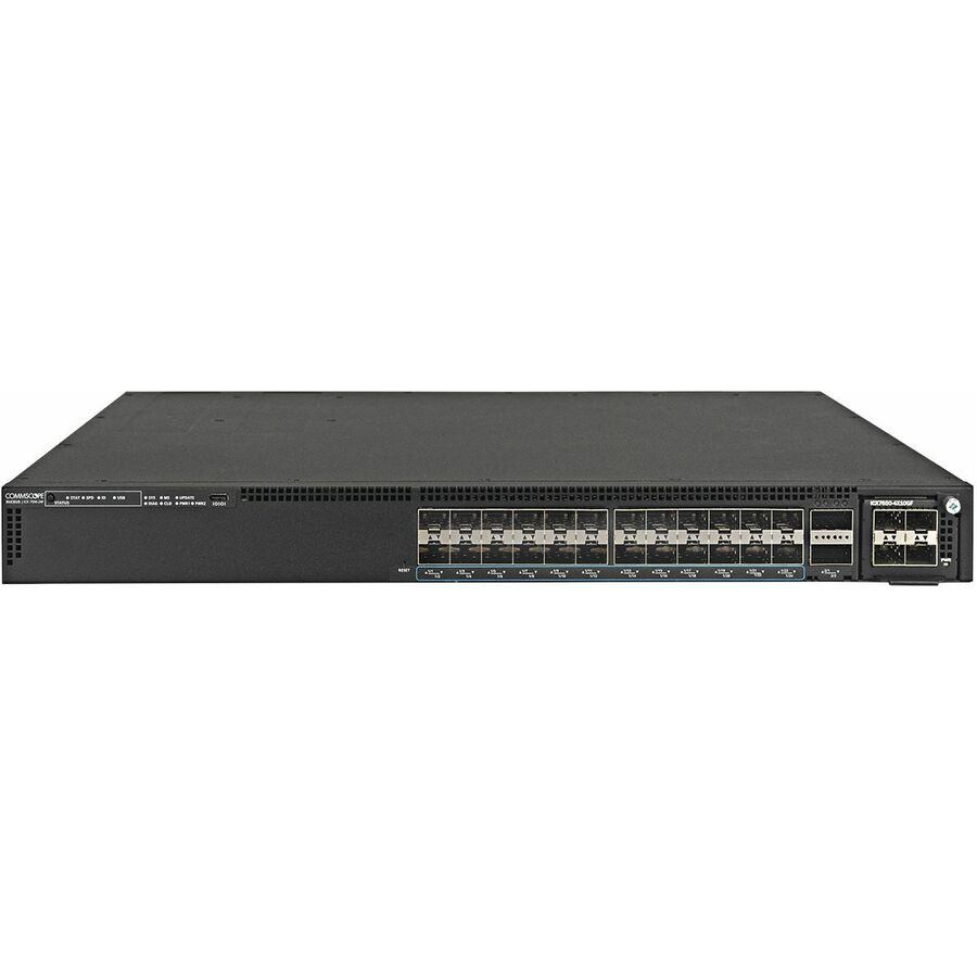 24-PORT 1/10 GBPS SFP+, 2X 40/100 GBPS QSFP+ DUAL-MODE UPLINK/STACKING PORTS, MO view 4