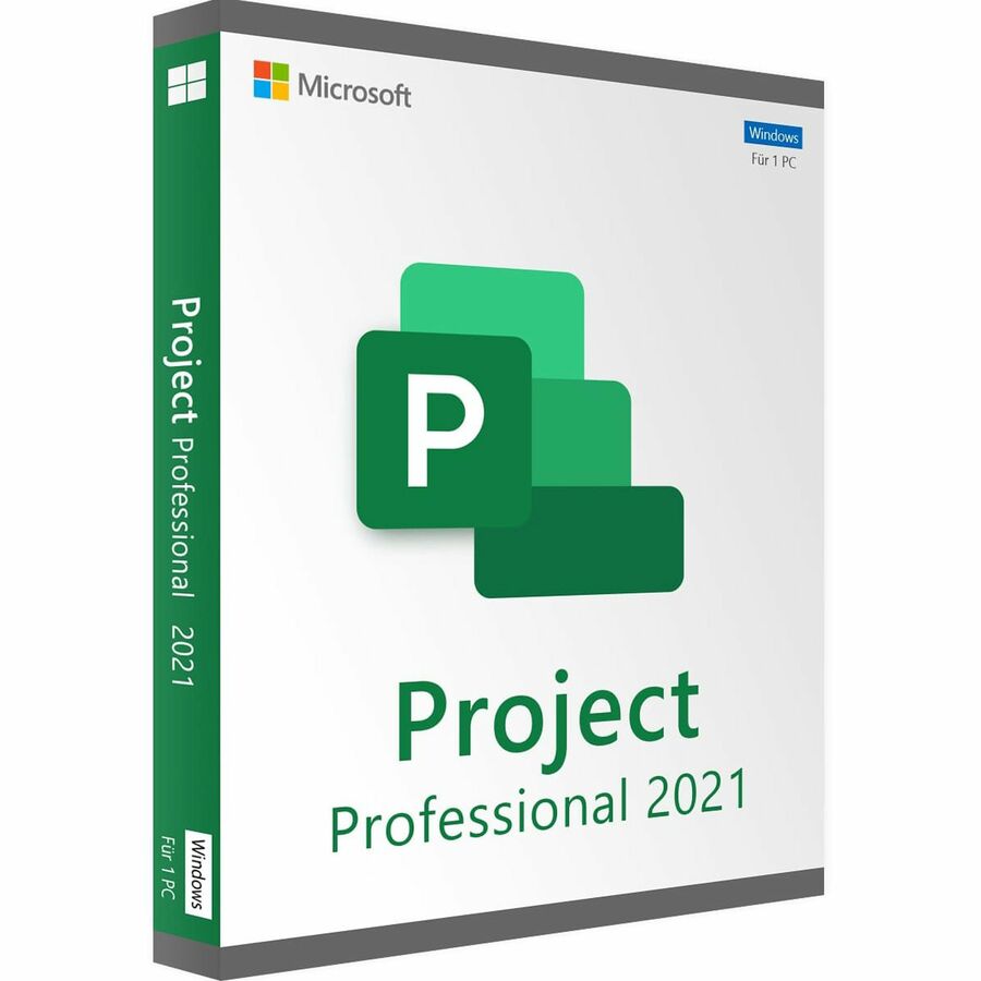 Project 2021 Professionnel - Paquet de boîte - Sans m&eacute;dia Microsoft