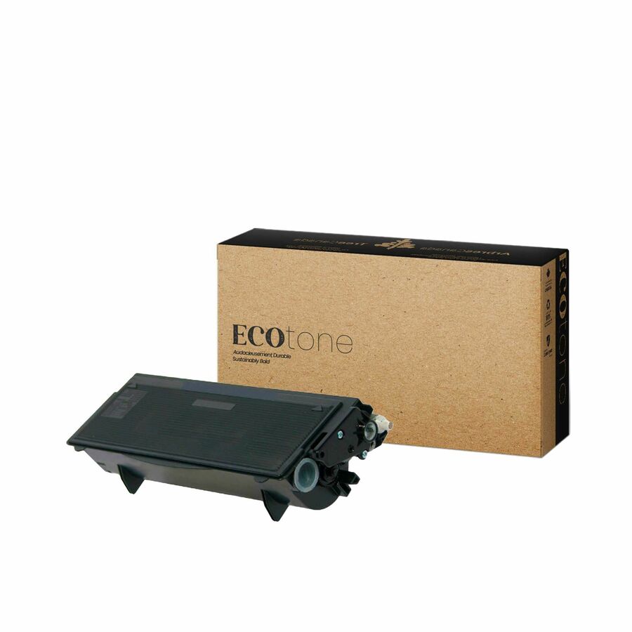 Ecotone Remanufactured Laser Toner Cartridge (TN540) - Black - 1 Pack