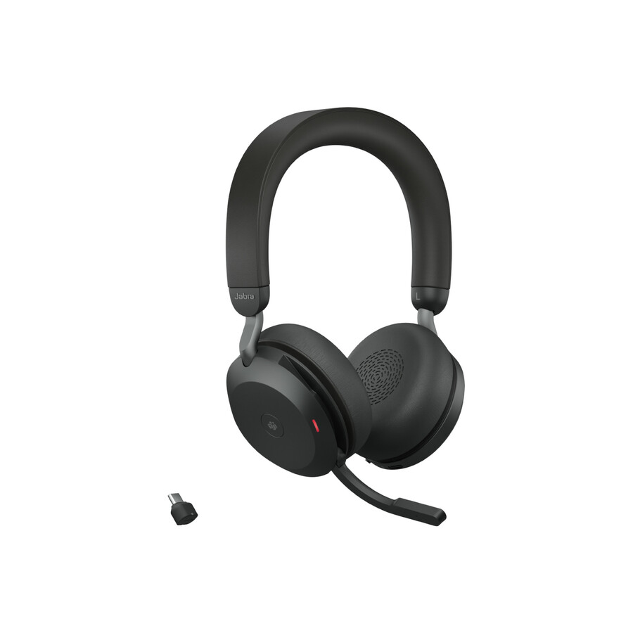 Casque Evolve2 75 Sans fil Supra-auriculaire St&eacute;r&eacute;o - Noir Jabra