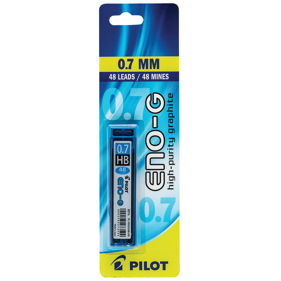 Pilot Pencil Leads HB 0.7 mm 48 leads/pkg