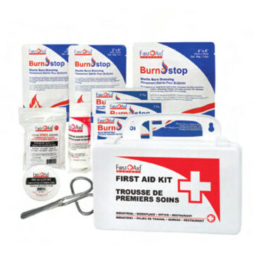 Trousse de premiers soins pour brûlures - First Aid Central