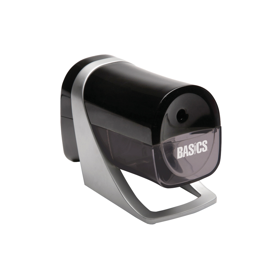 Basics Electric Pencil Sharpener Black Total Office Plus