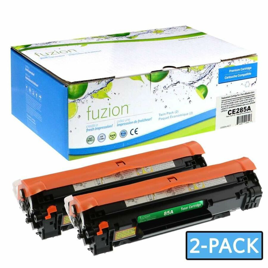 fuzion Compatible Toner for HP CE285D (85A) - (2)