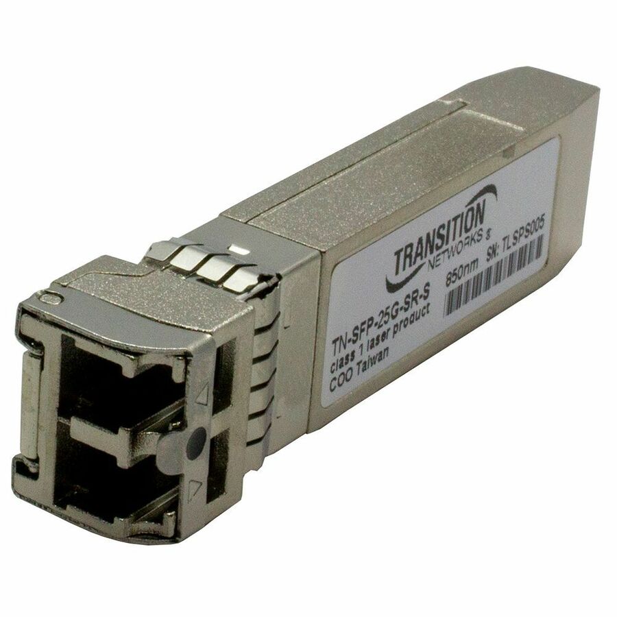 Lantronix TN-SFP-25G-SR-S 10G/25GBase-SR SFP28 transceiver with LC connector