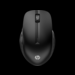 HP 430 Multi-Device Wireless Mouse - Blue Optical - Wireless - Bluetooth/Radio Frequency - Jet Black - USB Type A - 4000 dpi - Scroll Wheel - 5 Button(s)