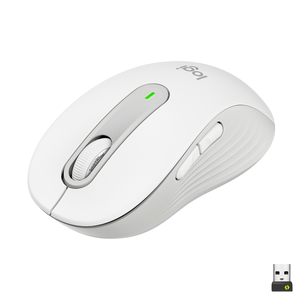 LOGITECH Signature M650 Wireless Mouse - Off-White
