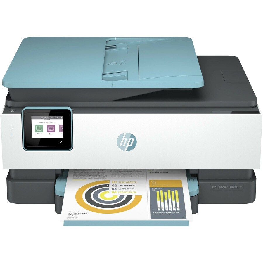 HP Officejet Pro 8025e Wireless Inkjet Multifunction Printer - Color